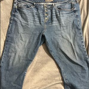 Torrid Stovepipe Jeans crop